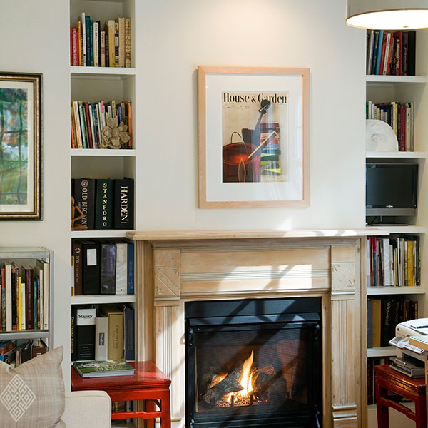 Dressing Rooms Design - Studio Tour - Fireplace Mantel